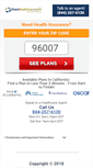 Mobile Screenshot of directhealthinsurance.com